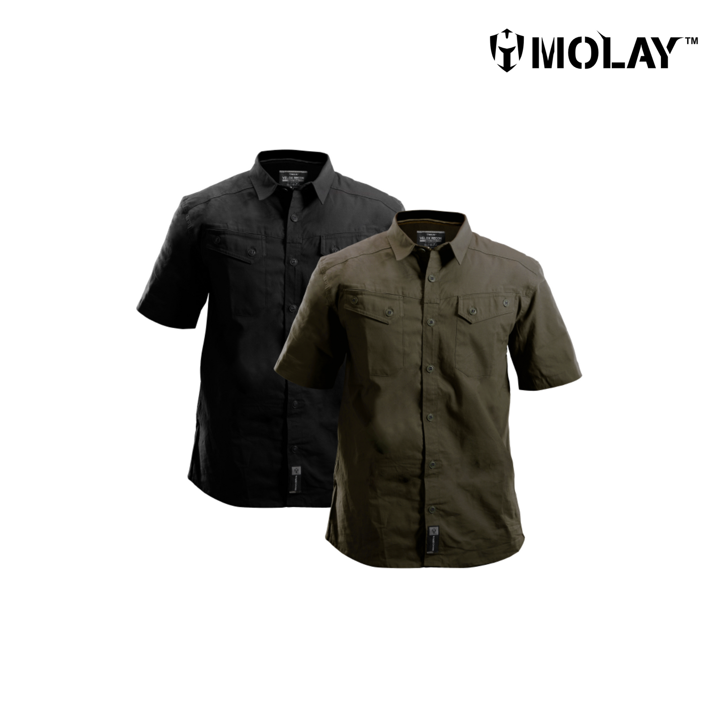 Molay™️ Velox Recon Shirt Twill Polyester Edition - Short Sleeve