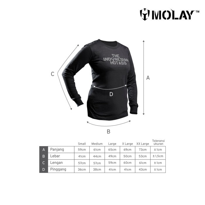 Molay® The Indonesian Hotass "HD" Long Sleeve