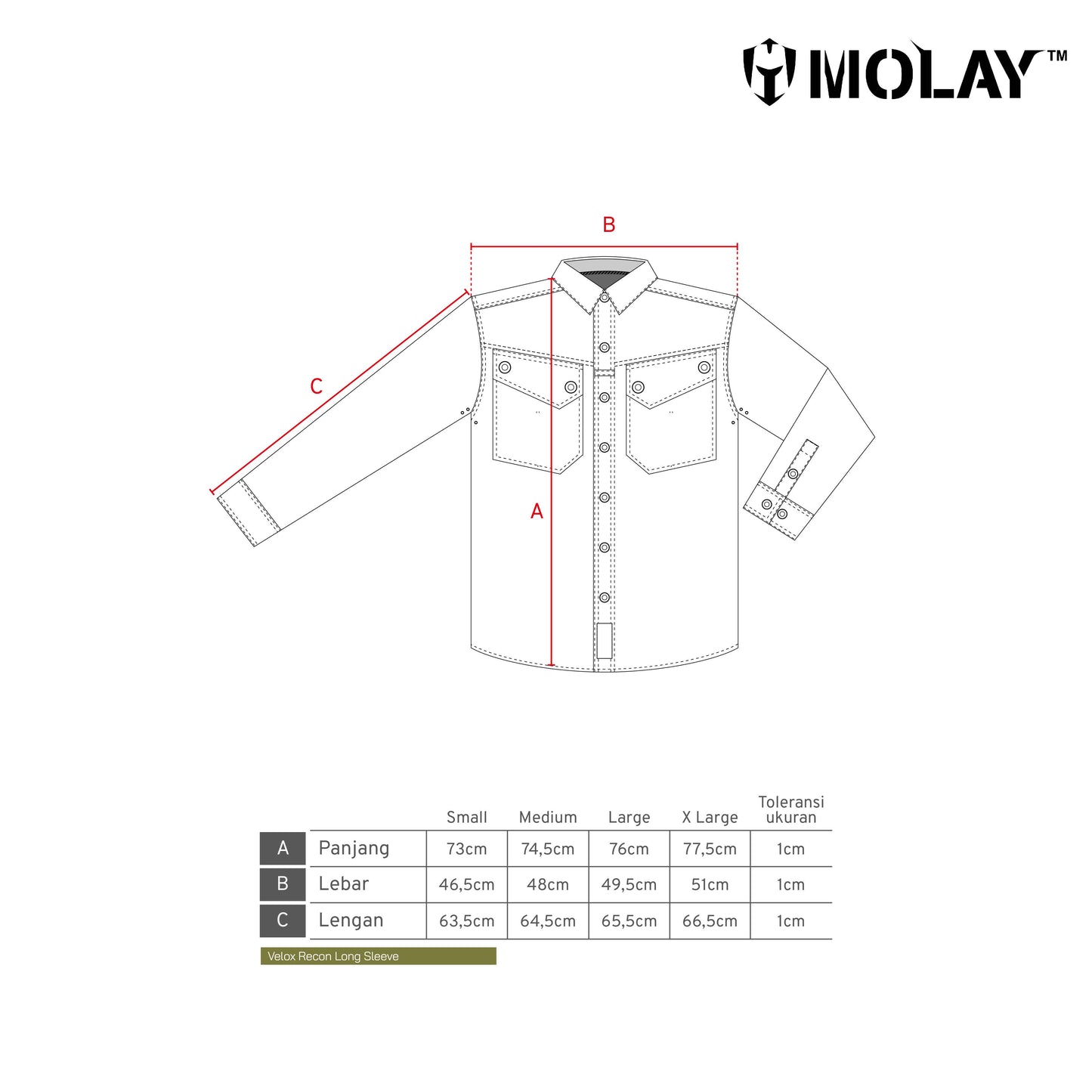 Molay® Velox Recon Long Sleeve